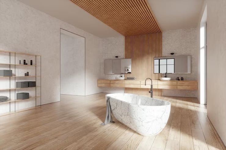 Should You Use Hardwood Flooring In The Bathroom